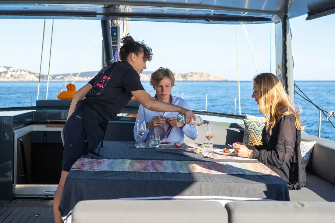 Life on board Sailing Yacht W