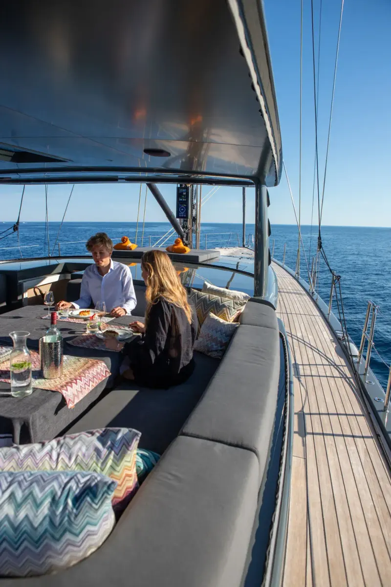 Life on board Sailing Yacht W